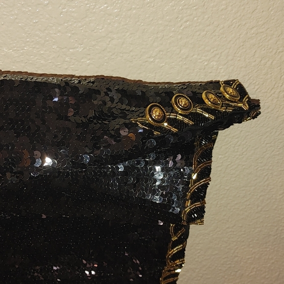 Black tie dressy elegant jacket/pant set - Picture 4 of 13